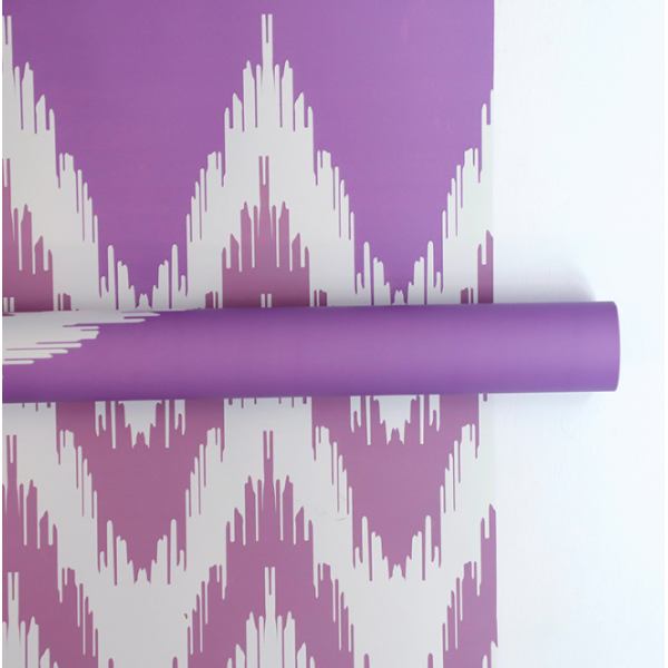 Plastic Wrapping Paper Purple Pack 20